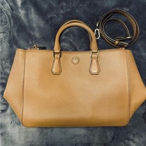 Tory Burch pebble leather bag